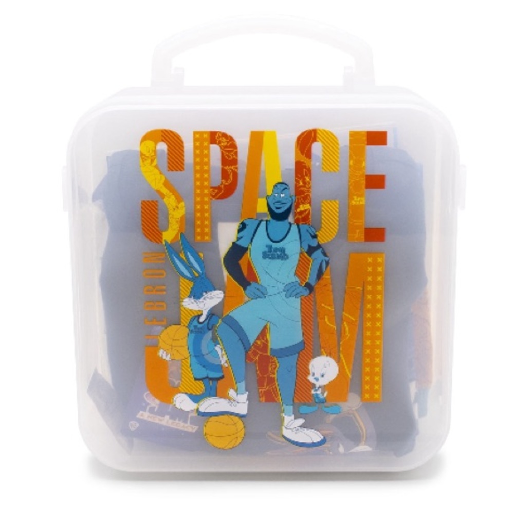 NEW Space Jam Boys Gift Box w/ t shirt 6 piece set Size 18